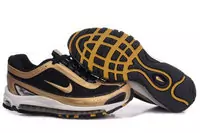 chaussures nike air max 97 hommes running discount gold pas cher,tn pas cher requin